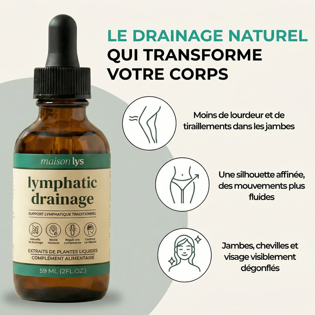 Gouttes Bien-Être Drainage Lymphatique - Cure personnalisé