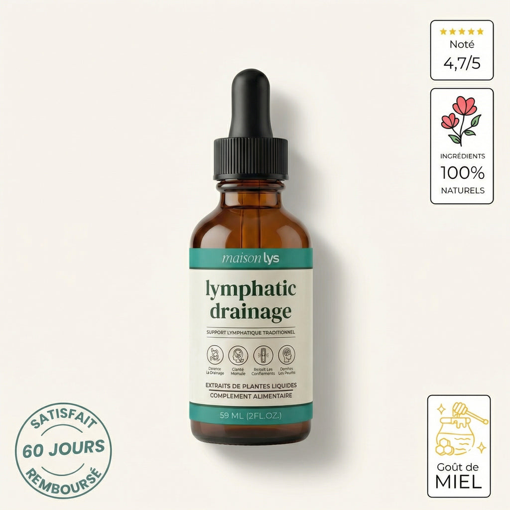 Gouttes Drainage Lymphatique – Mains Légères & Doigts Affinés - 59ml