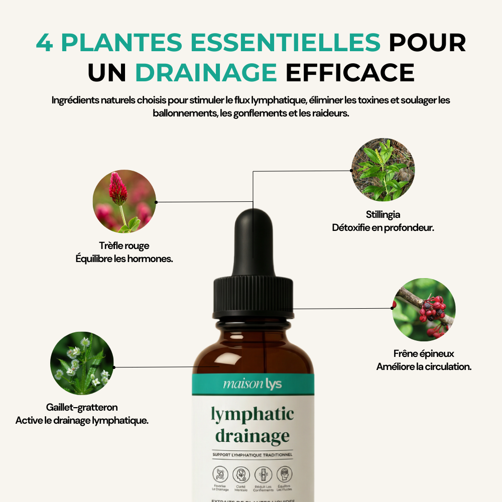 Gouttes Bien-Être Drainage Lymphatique - Ventre